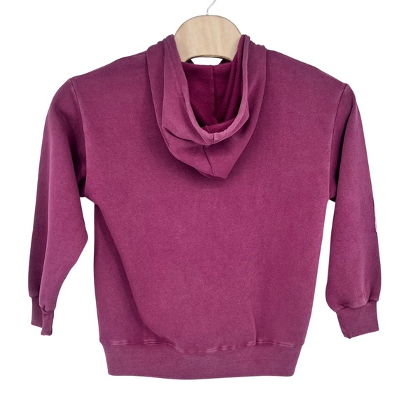 NWT Disney Mickey and Friends Full Zip Hoodie Women's Large Red Patches - Picture 3 of 13